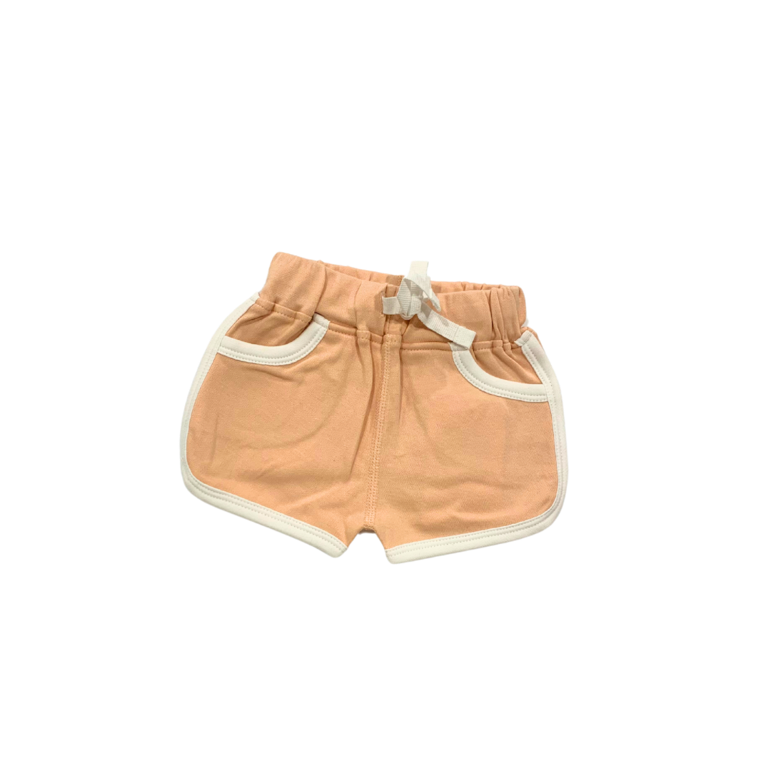 Pear Blossom Pink Shorts (0-3m)