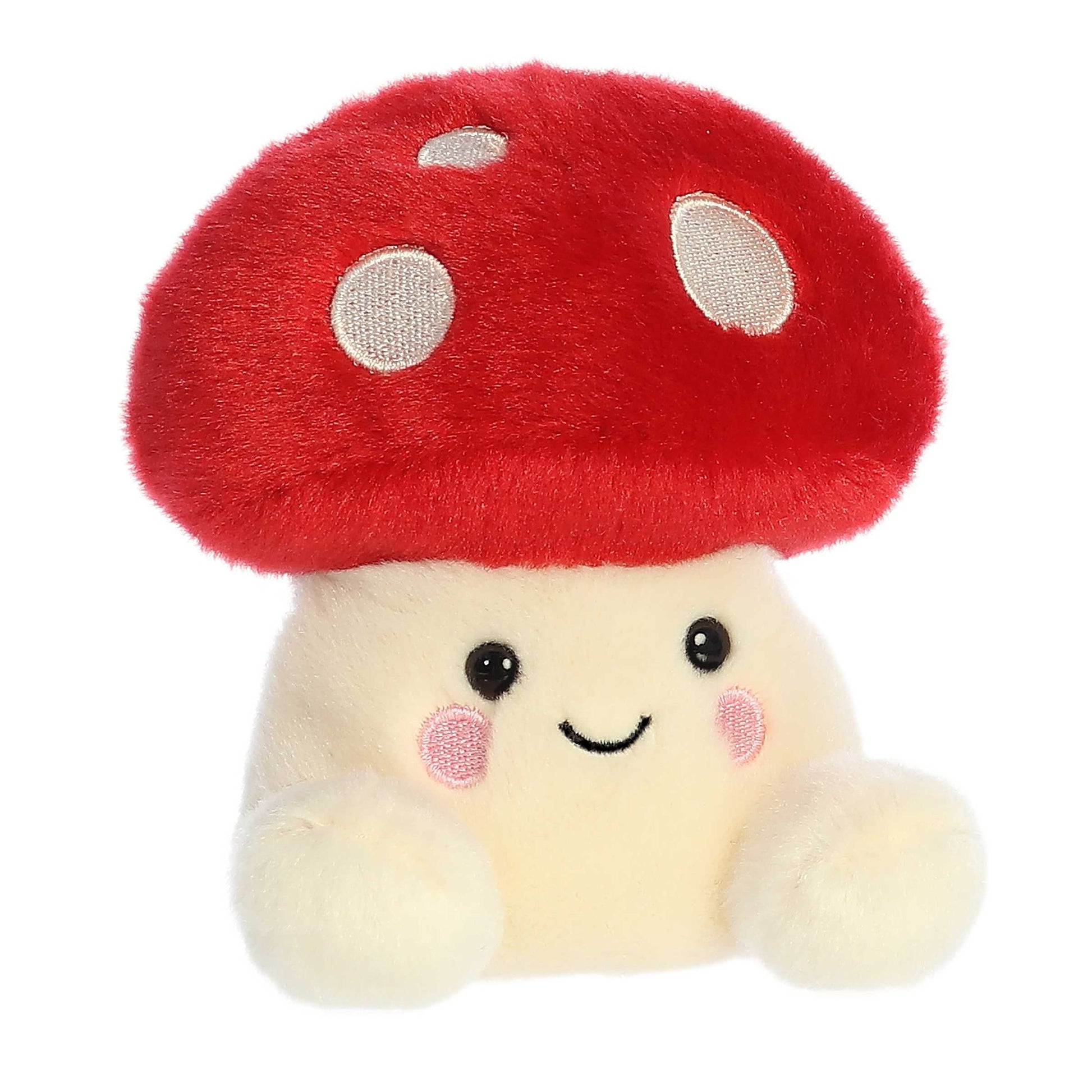 Aurora Plushie Toy. Jelly Cat look-a-ike.Each Palm Pal™ Amanita Mushroom baby gift Create a collection all of your own and curate the best band of Palm Pals™ that match your style.&nbsp;With the collection always growing, there's a palm pal for everyone.Enjoy free shipping to Canada and the US on orders over $100. For orders below $100, standard shipping rates apply: $6 CAD for Canada and $4.30 USD for the US. Duties Included. Affordable toy.gift for all ages.