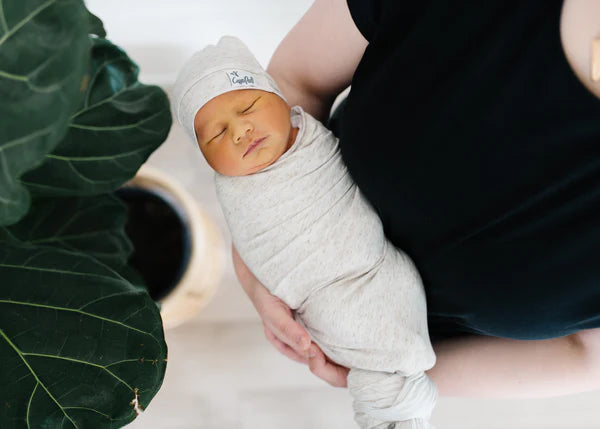 Copper Pearl - Oat Swaddle Blanket