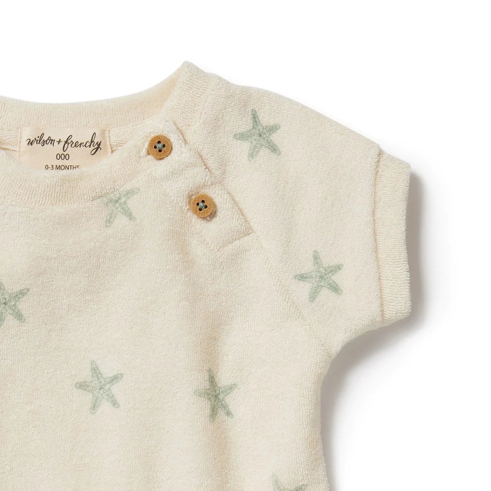 Starfish Organic Terry Tee (0-3m)